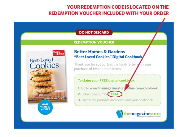 find redemption code image